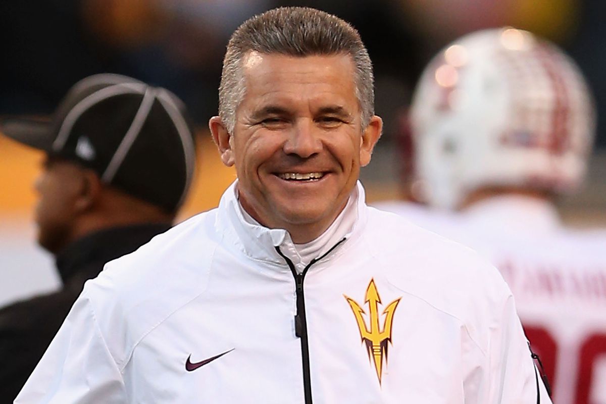 Todd Graham has to be all smiles tonight with the addition of Tashon Smallwood. 