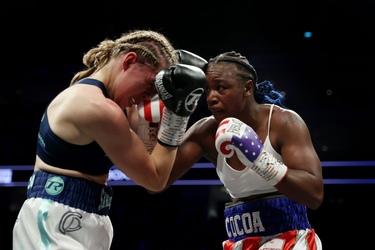 Claressa Shields won a hard-fought decision over Savannah Marshall in London