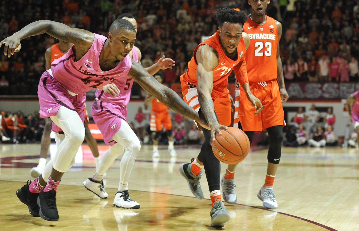 NCAA Basketball: Syracuse at Virginia Tech