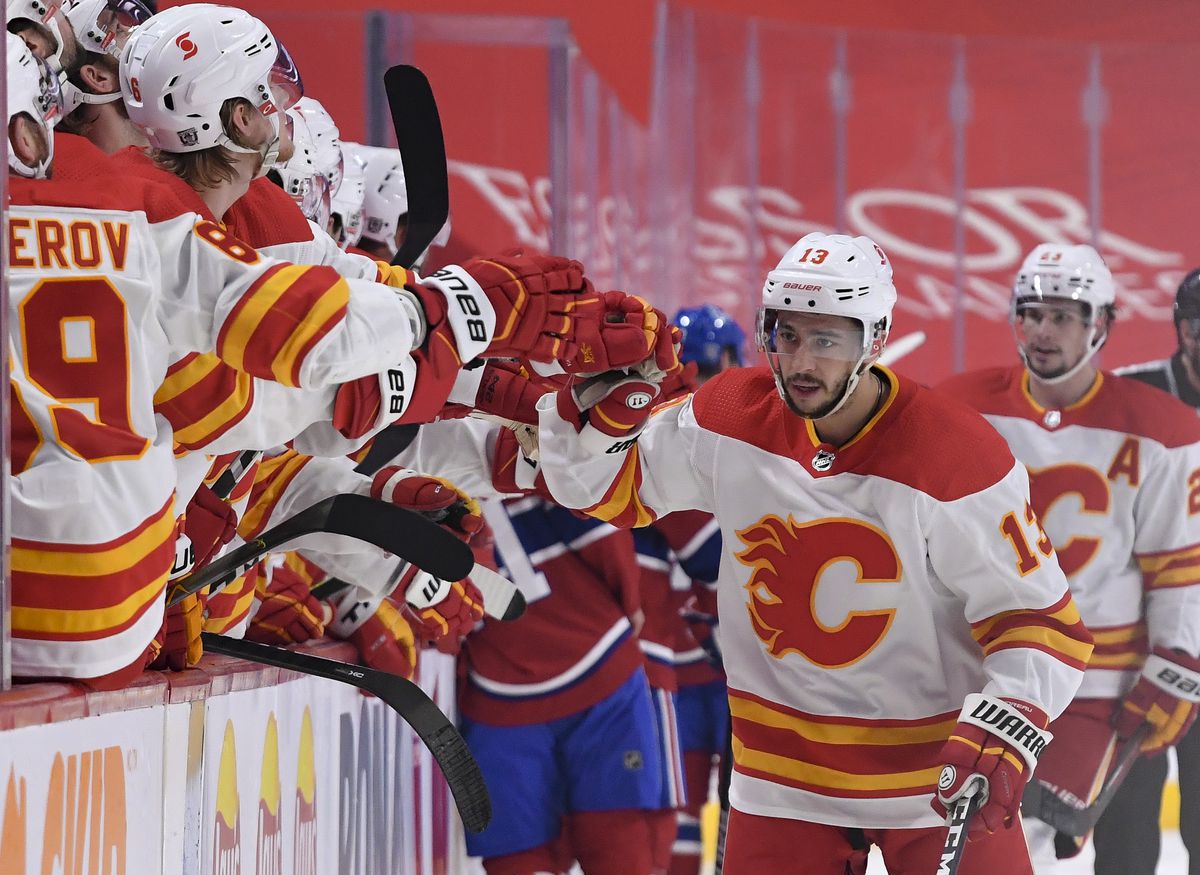 Calgary Flames v Montreal Canadiens