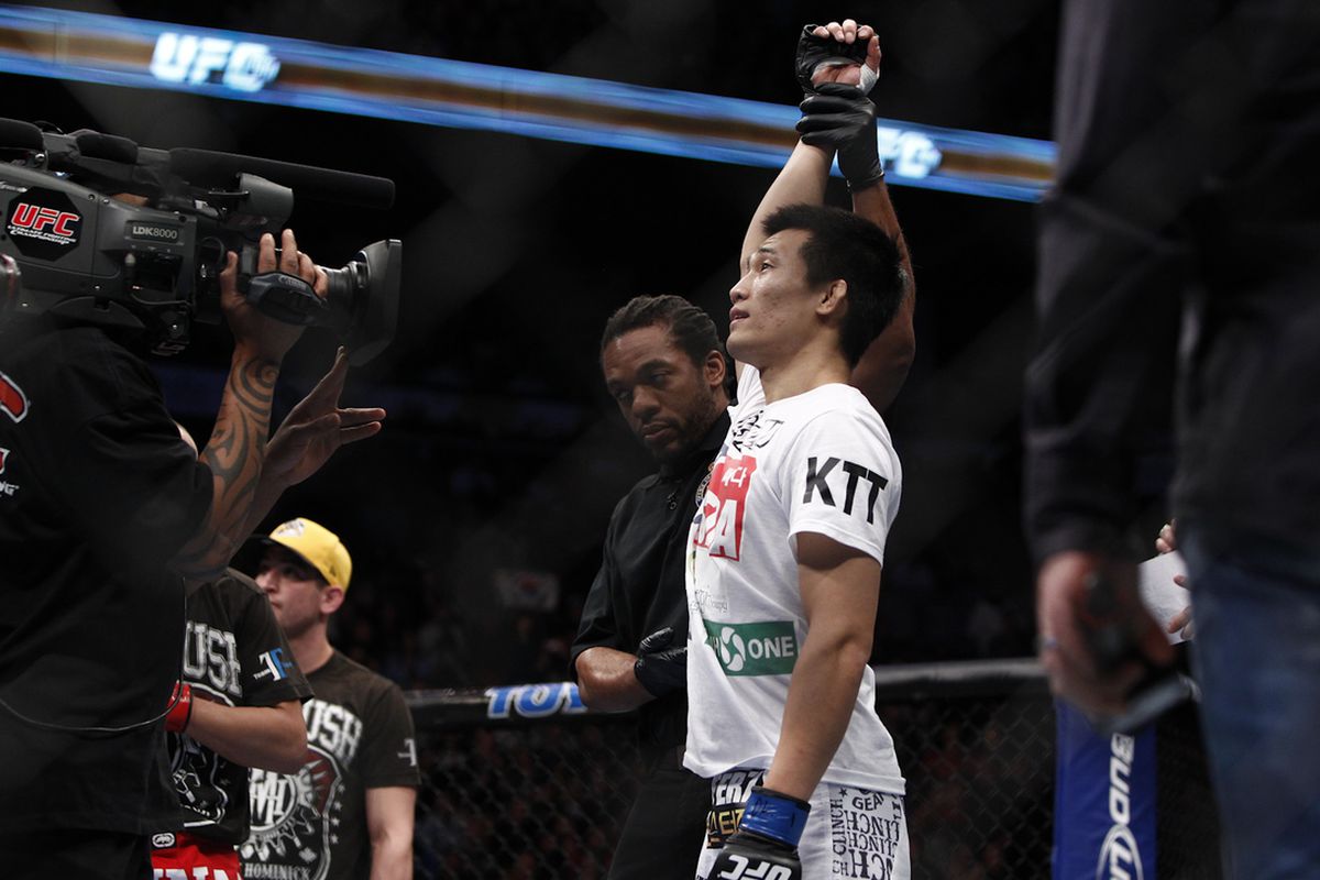 Chan Sung Jung will face Dustin Poirier in the main event of UFC on FUEL 3 on Tuesday at the Patriot Center in Fairfax, Va. (Esther Lin, MMA Fighting)