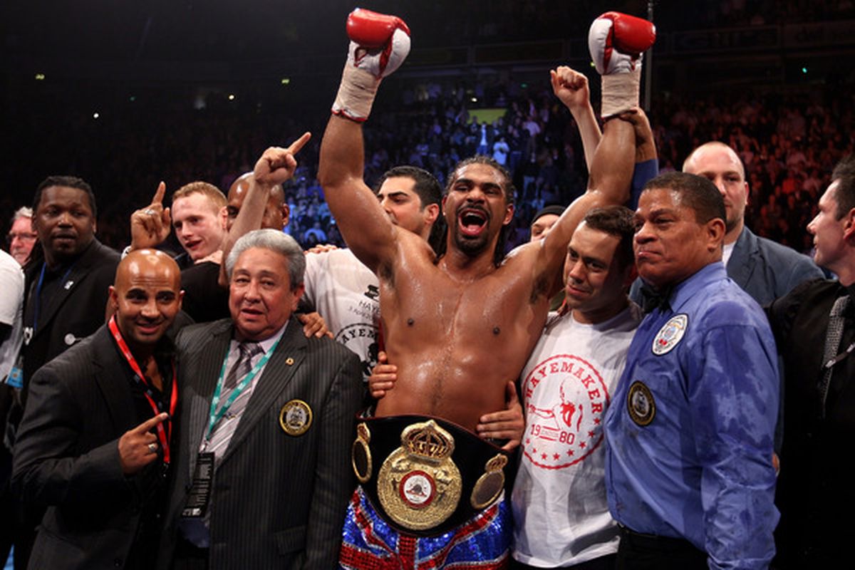 David Haye has no apology planned for his recent controversial comments. (Photo by Michael Steele/Getty Images)