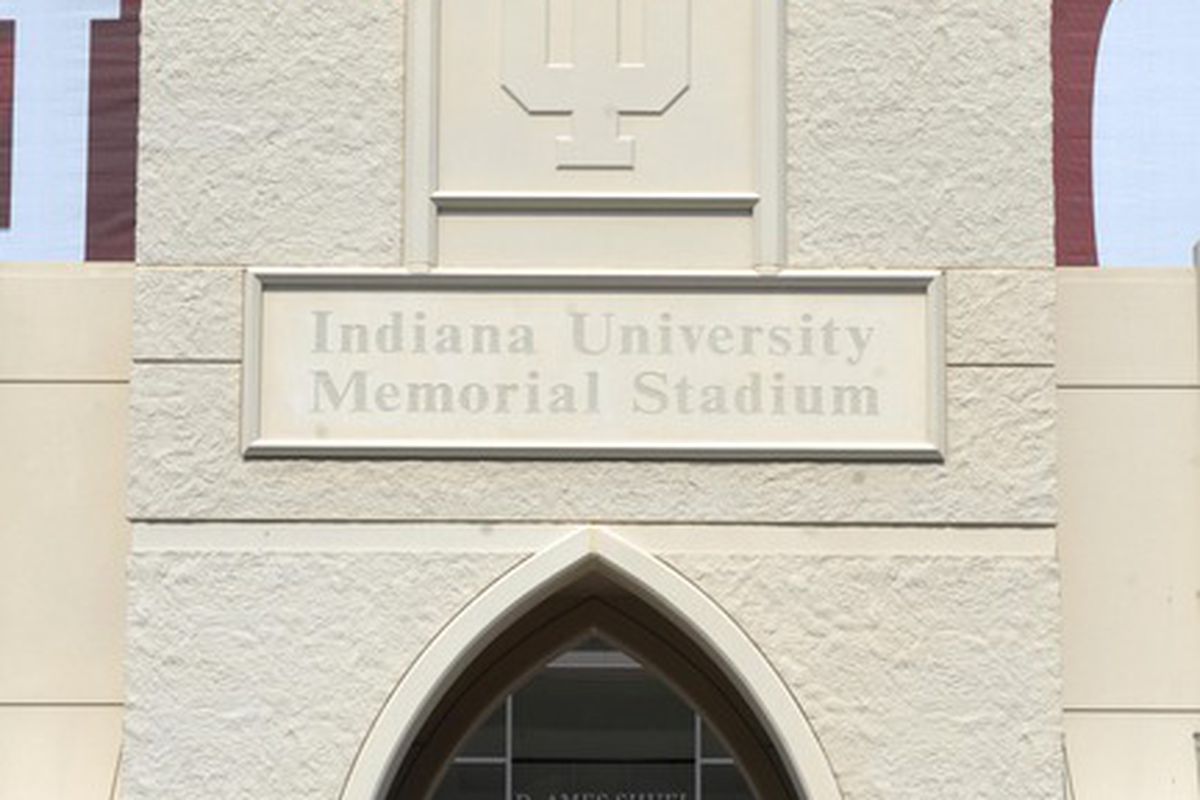 Jun 16, 2012; Bloomington, IN, USA; General view of Memorial Stadium on the University of Indiana campus. Mandatory Credit: Kirby Lee/Image of Sport-US PRESSWIRE