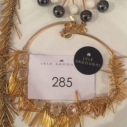 Lele Sadoughi necklace, $285