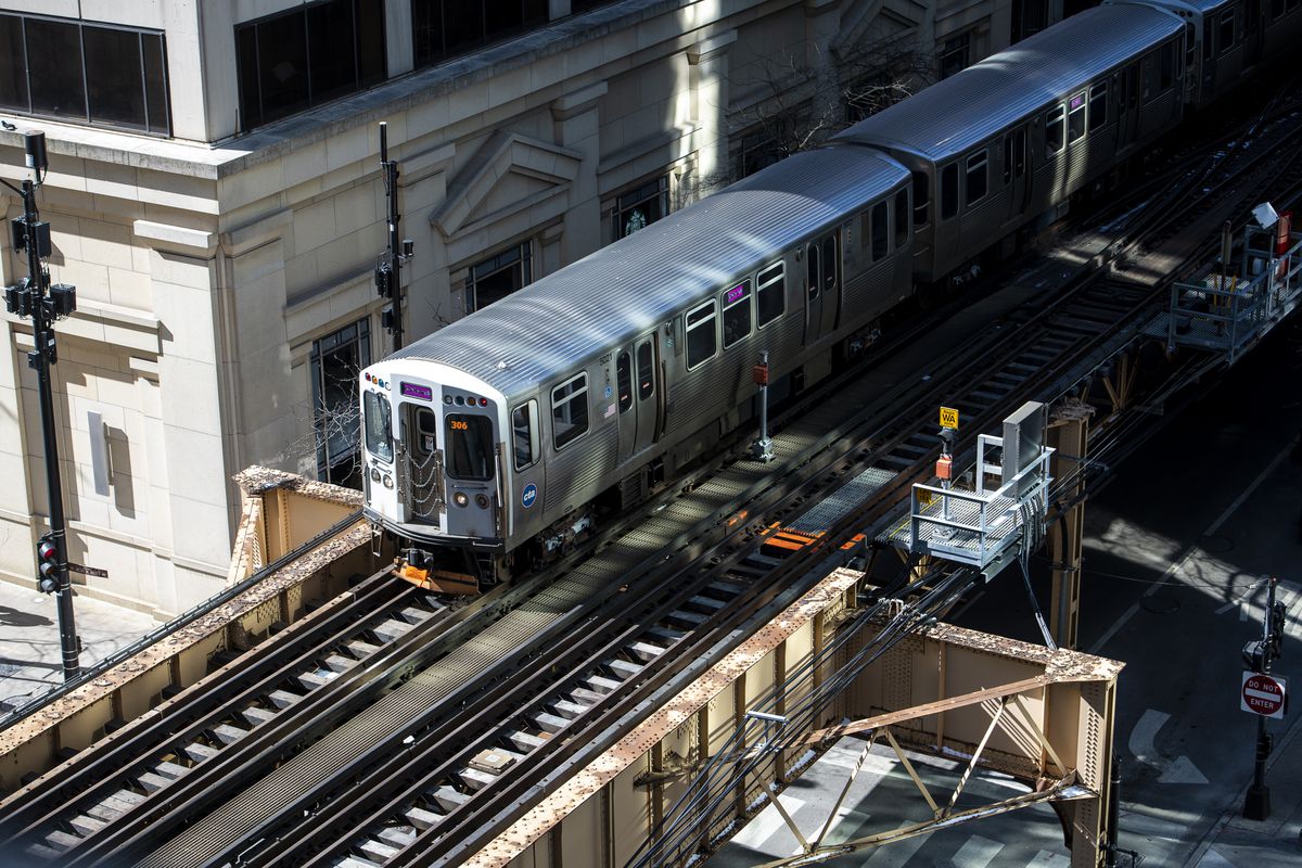 A man allegedly attacked a woman on a CTA train Oct. 13, 2021, in the Loop.