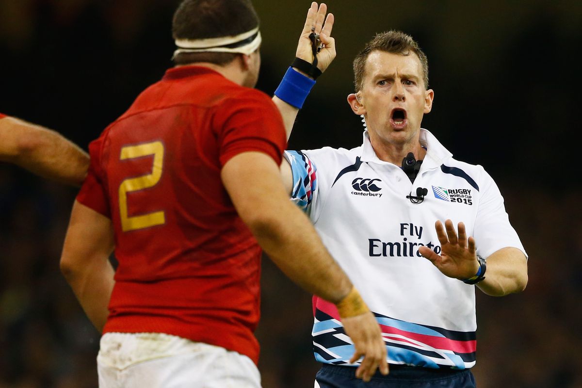 Nigel Owens will referee the Rugby World Cup final