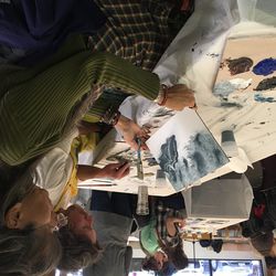 The Salt Lake City Public Library has been offering free Bob Ross paint-along classes at their branches. The classes began in 2017 and will continue into March.