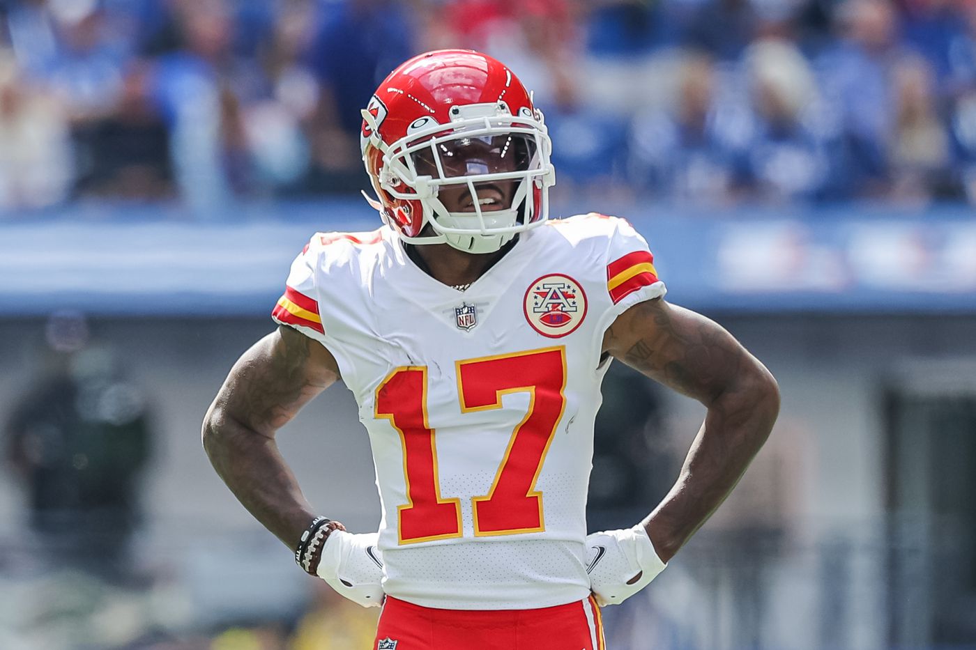 Mecole Hardman injury update: Chiefs WR (heel) removed from final injury  report for Week 4 vs. Bucs - DraftKings Network