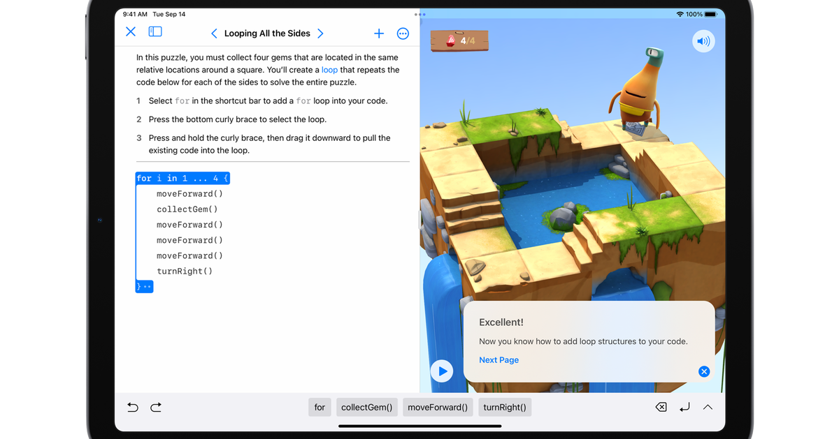Swift Playgrounds 4 is live on the App Store