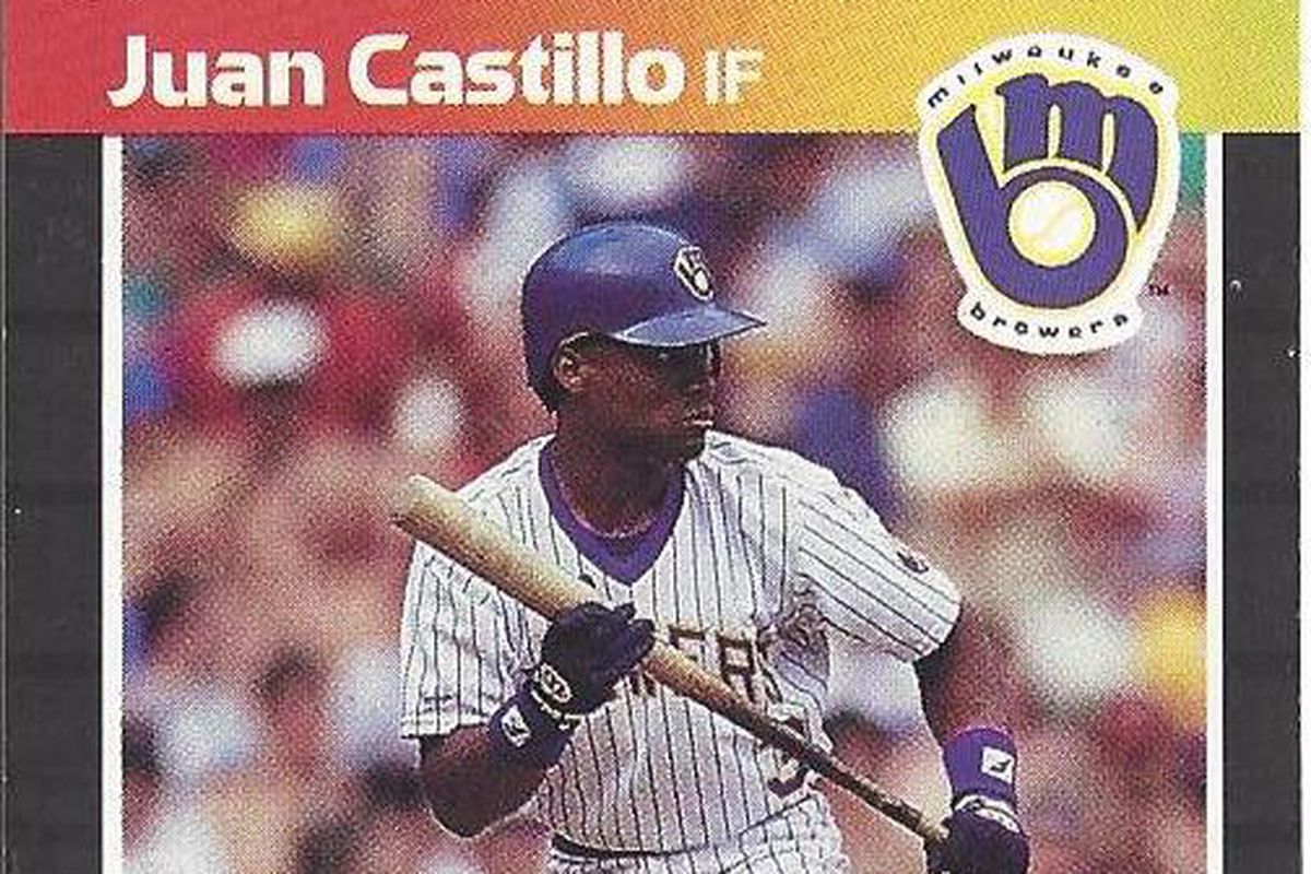 Castillo's 1989 Donruss card, #530