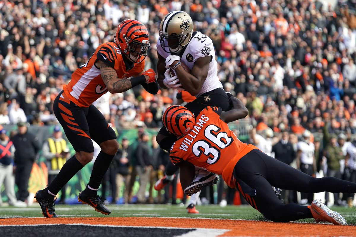 NFL: New Orleans Saints at Cincinnati Bengals