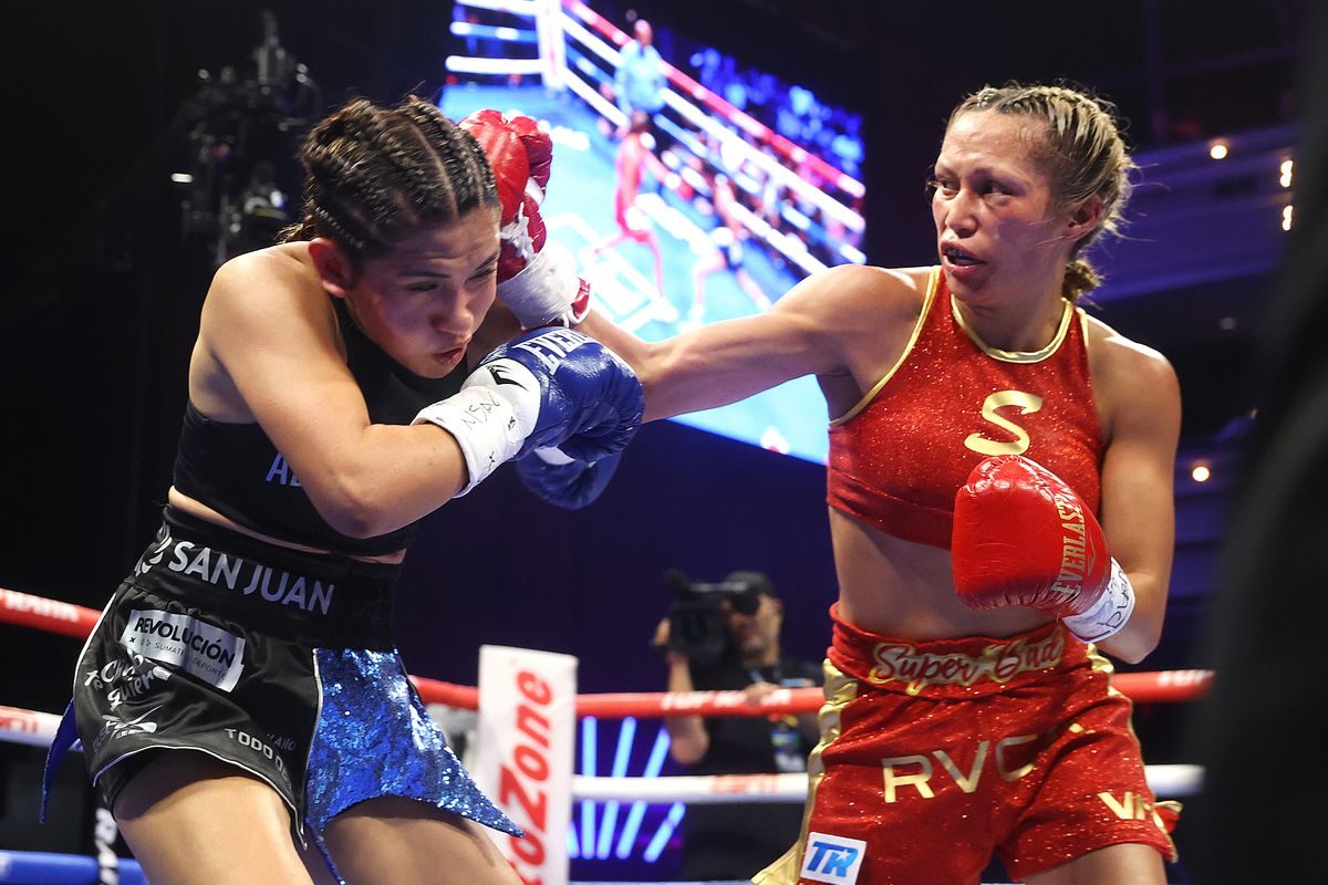 Seniesa Estrada took a unanimous decision win but some physical damage in her last outing.