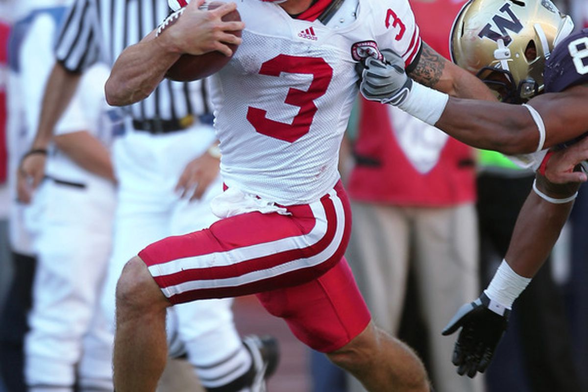 Containing Husker QB Taylor Martinez will be one of the Huskies top priorities on Saturday. (Photo by Otto Greule Jr/Getty Images)