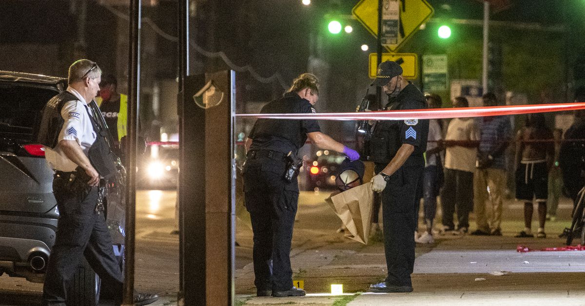 73 people hit by gunfire in Chicago over the weekend. At least 11 died, including 17-year-old