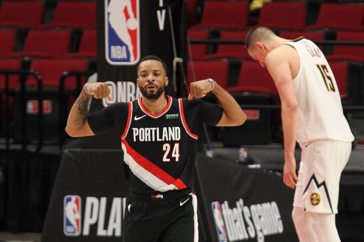 NBA: Playoffs-Denver Nuggets at Portland Trail Blazers