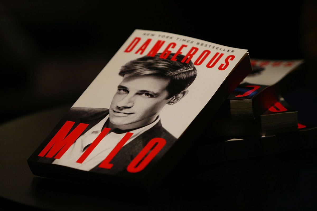 Milo Yiannopoulos’ book, Dangerous.