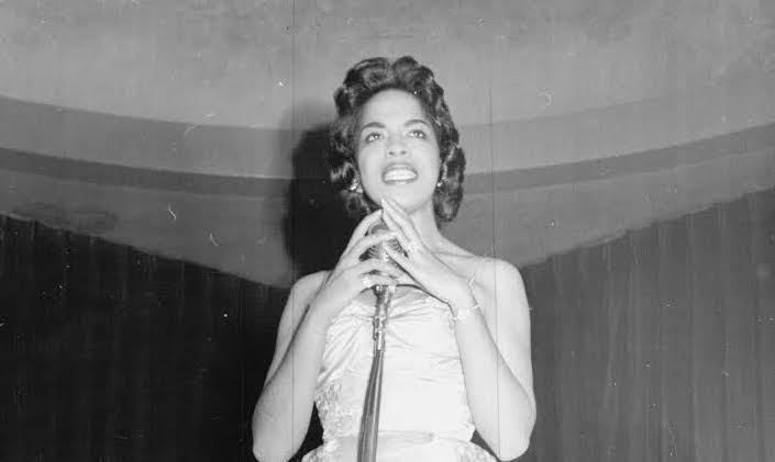 Della Reese, in her early days as a nightclub performer. | Sun-Times archives