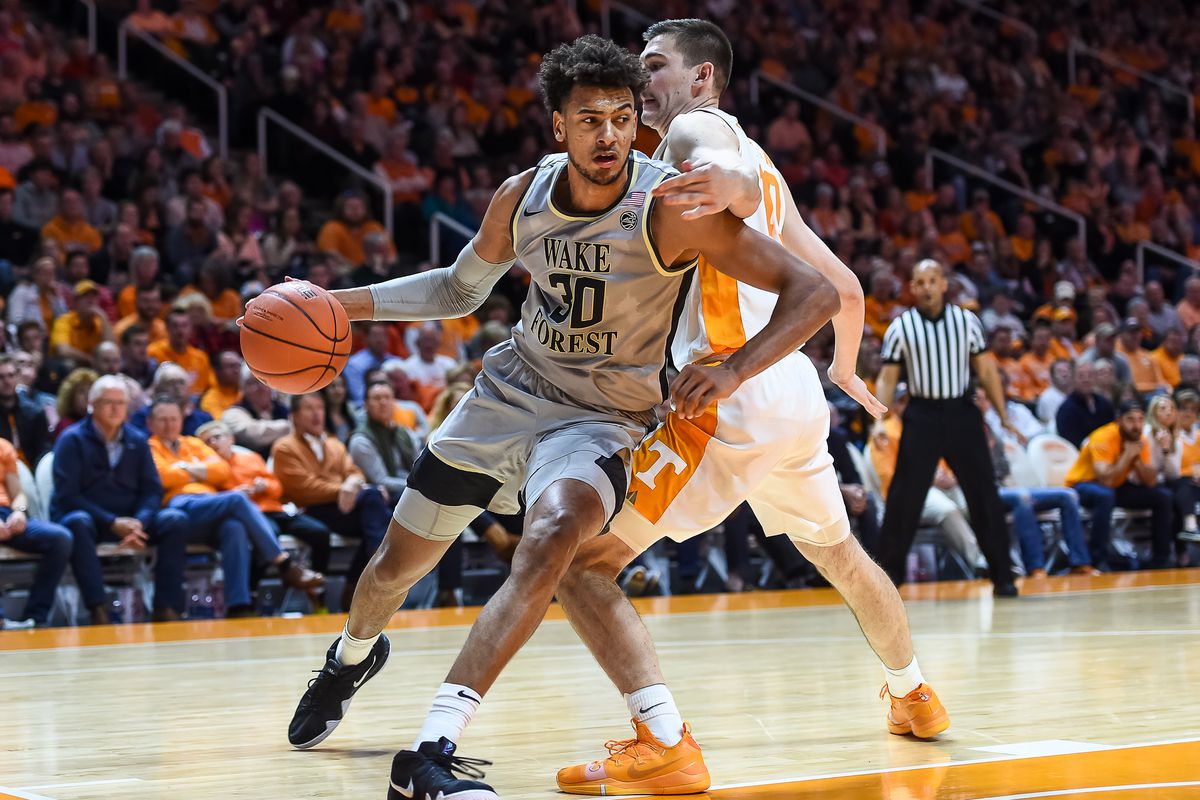 COLLEGE BASKETBALL: DEC 22 Wake Forest at Tennessee