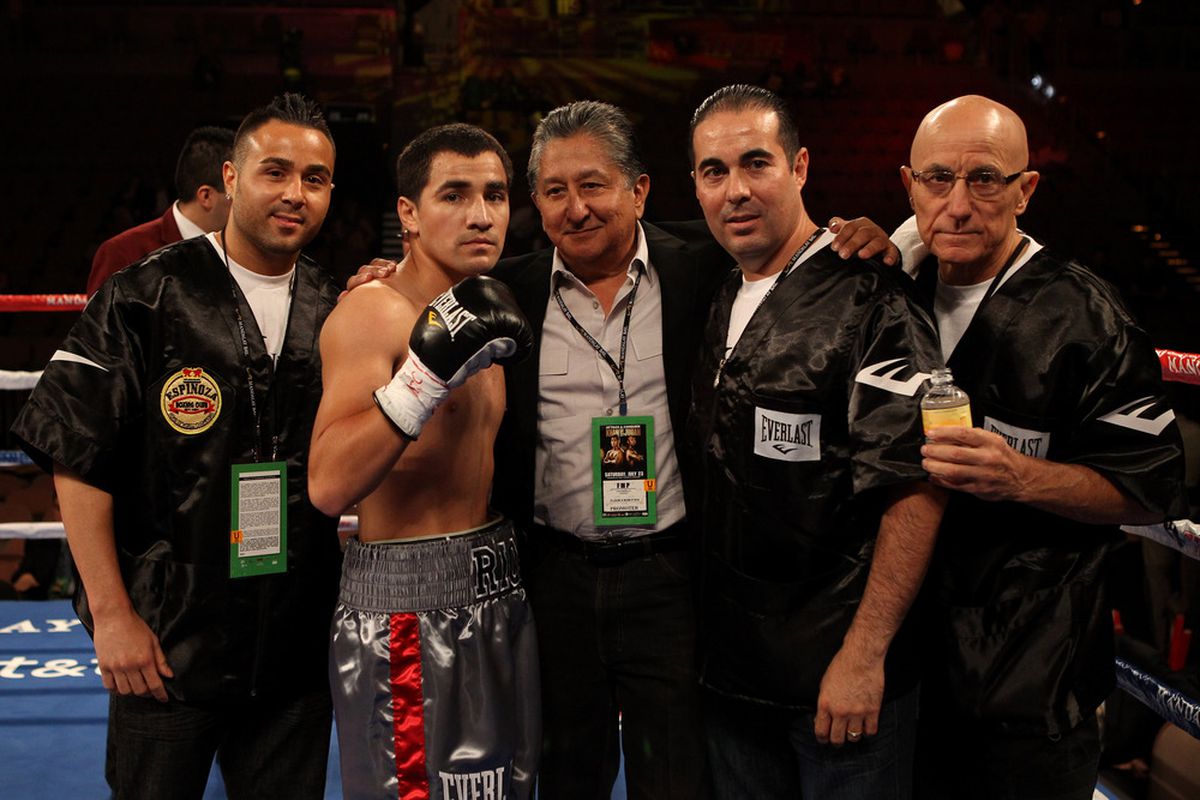 Ronny Rios stayed unbeaten with a win in Anaheim on Saturday. (Photo by Scott Heavey/Getty Images)