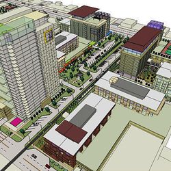 The "urban residential" Market Station will be located at 2100 South between Main and State. Construction starts in the spring.