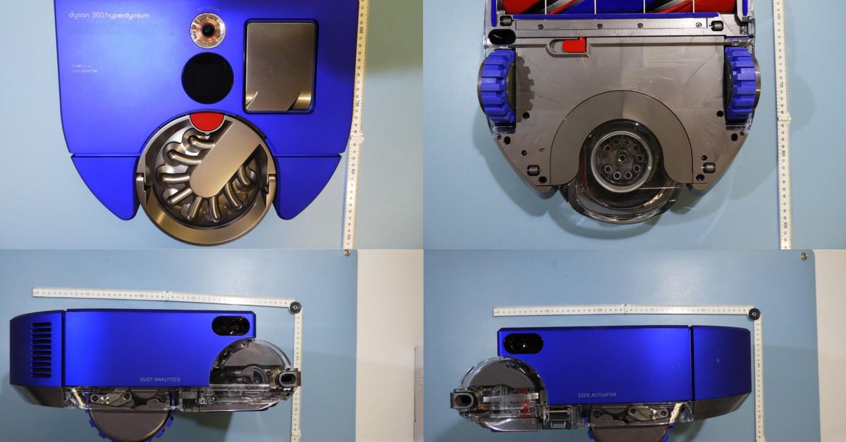 Dyson’s next robot vacuum cleaner revealed in FCC filings with new design
