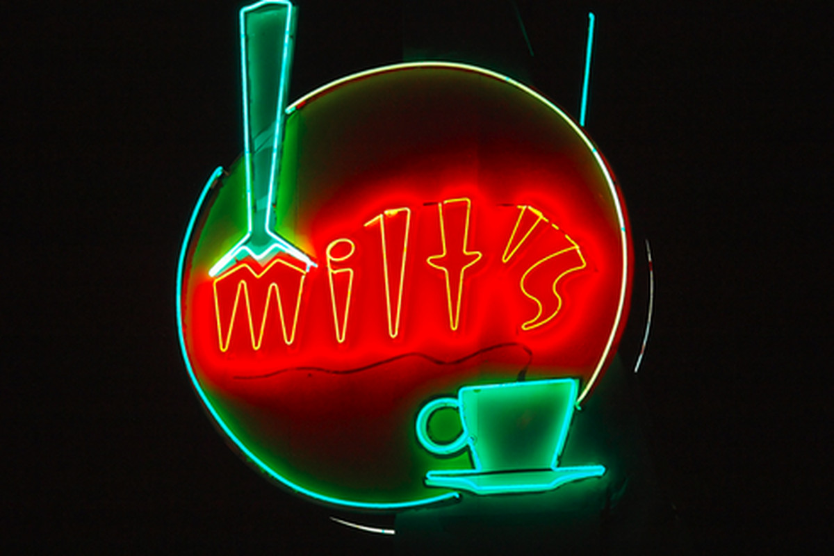 Milt's Coffee Shop, Bakersfield. 