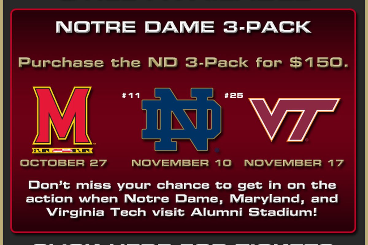Tickets Still Available For Boston College Vs. Notre Dame Game? - BC ...