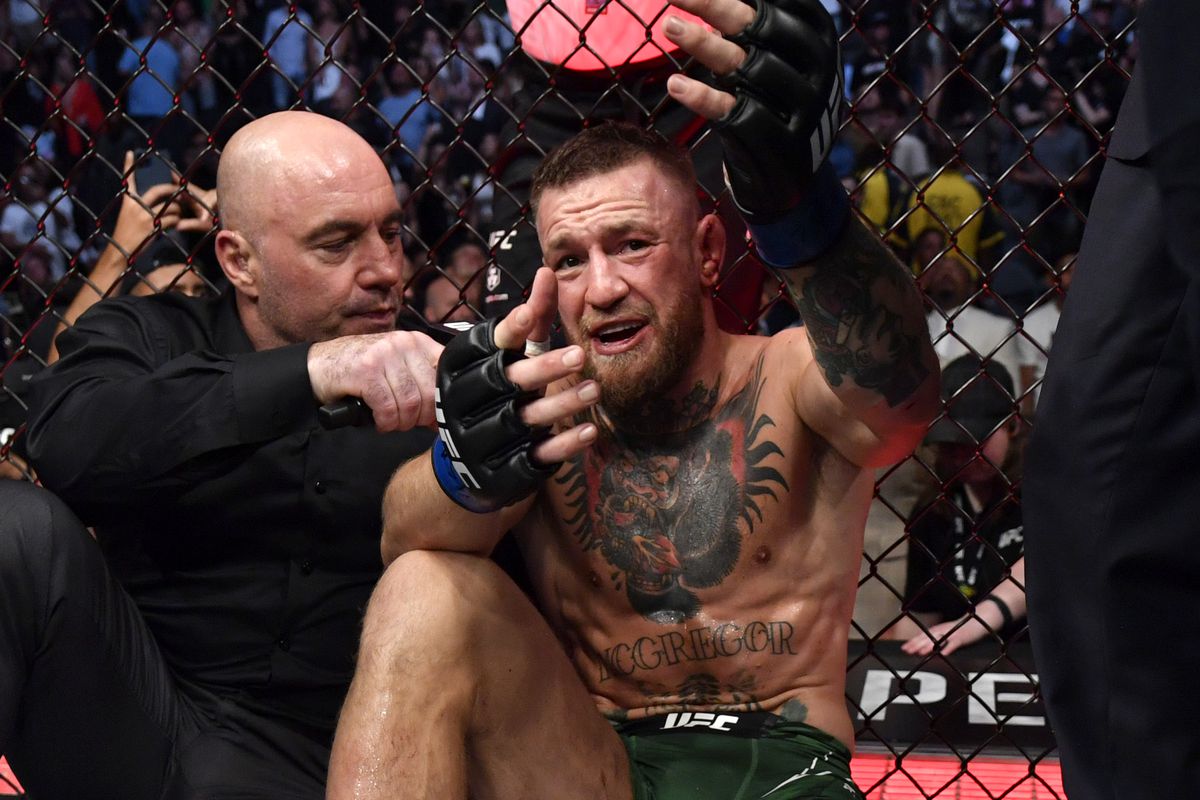 John Kavanagh is ‘pretty miffed’ at the idea of Joe Rogan interviewing Conor McGregor right after his UFC 264 headliner against Dustin Poirier.