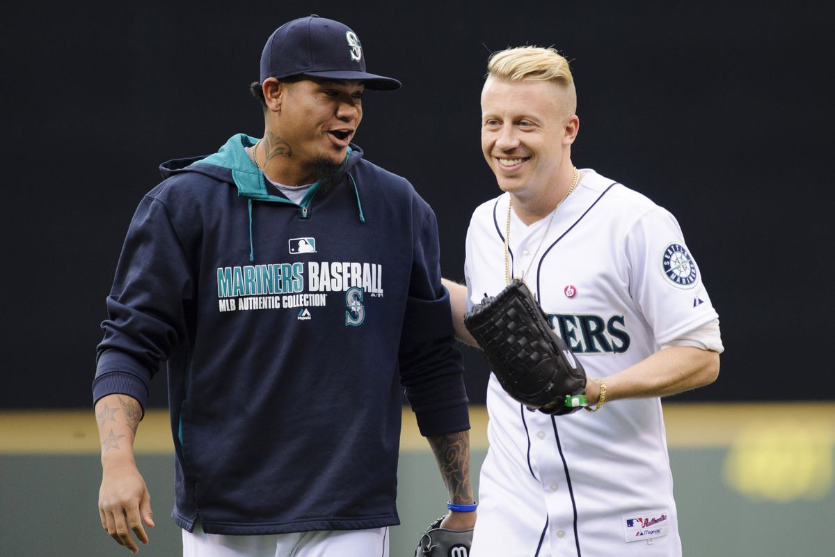 King Felix and some blonde kid