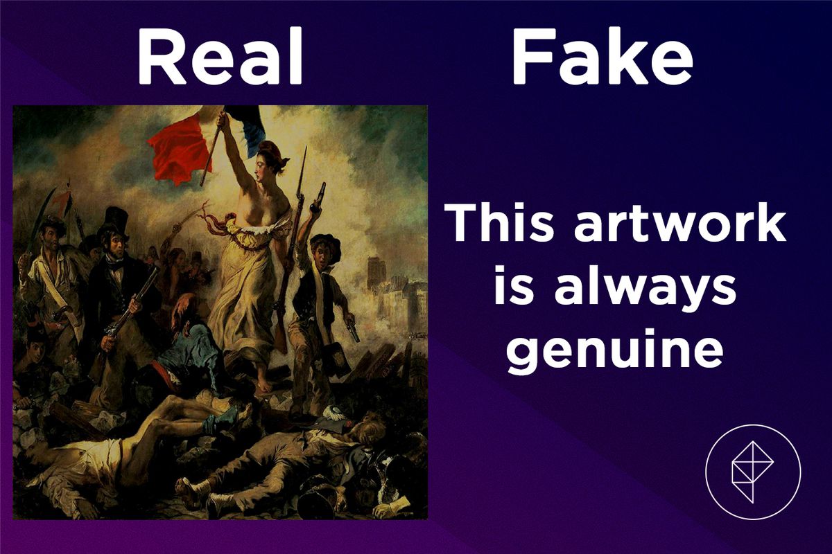 A confirmation that the Worthy Painting is always real