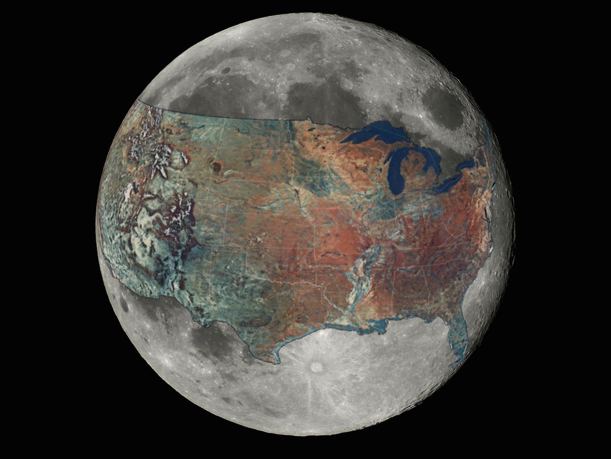 moon comparison