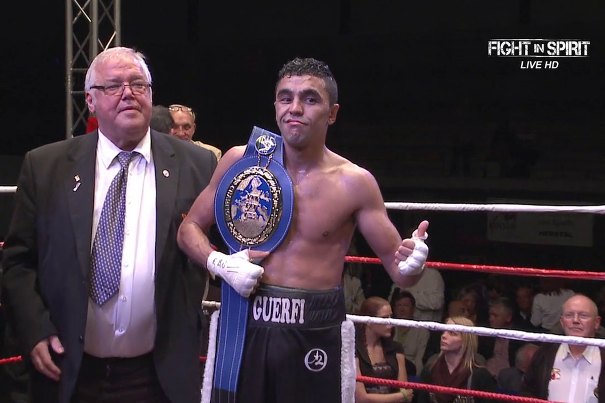 Karim Guerfi wins EBU bantamweight title
