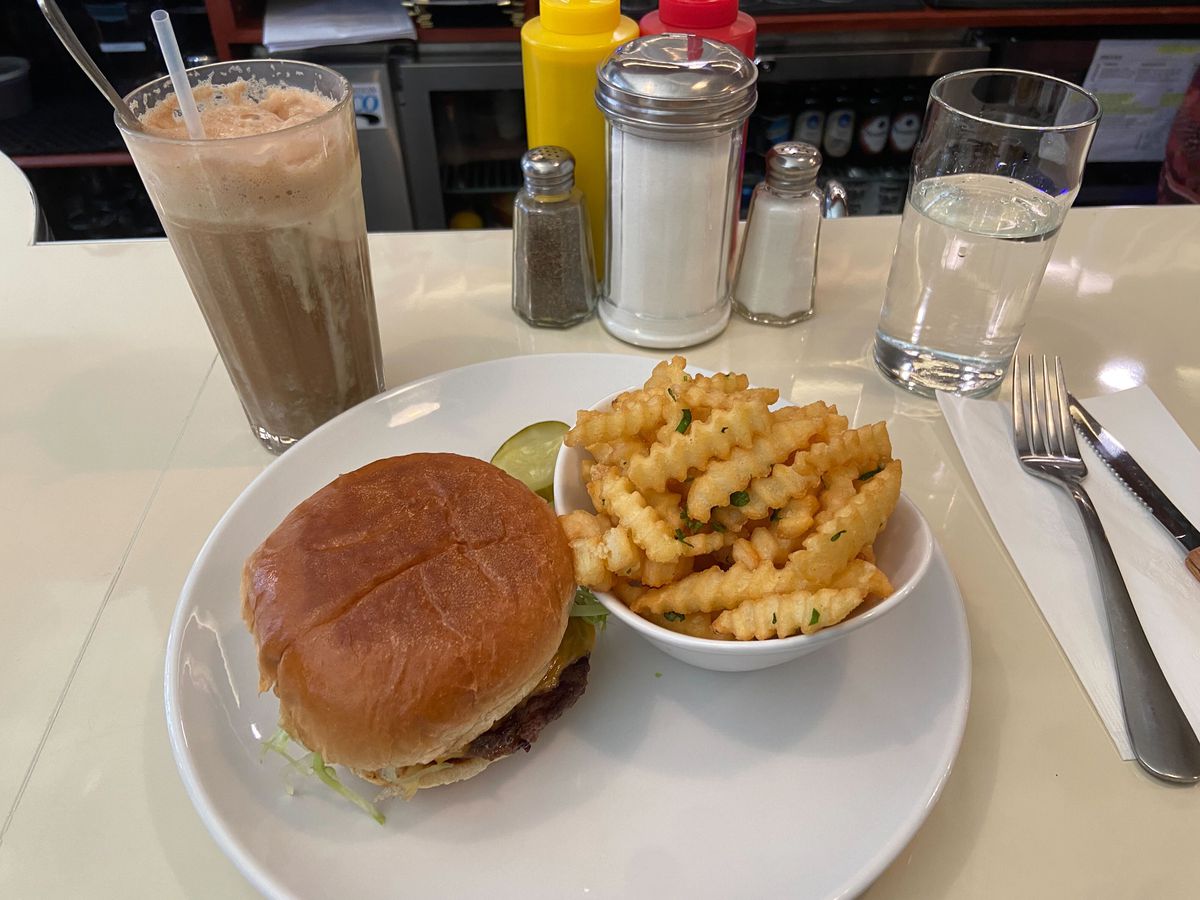Revelie Luncheonette, from Raoul’s, is open.