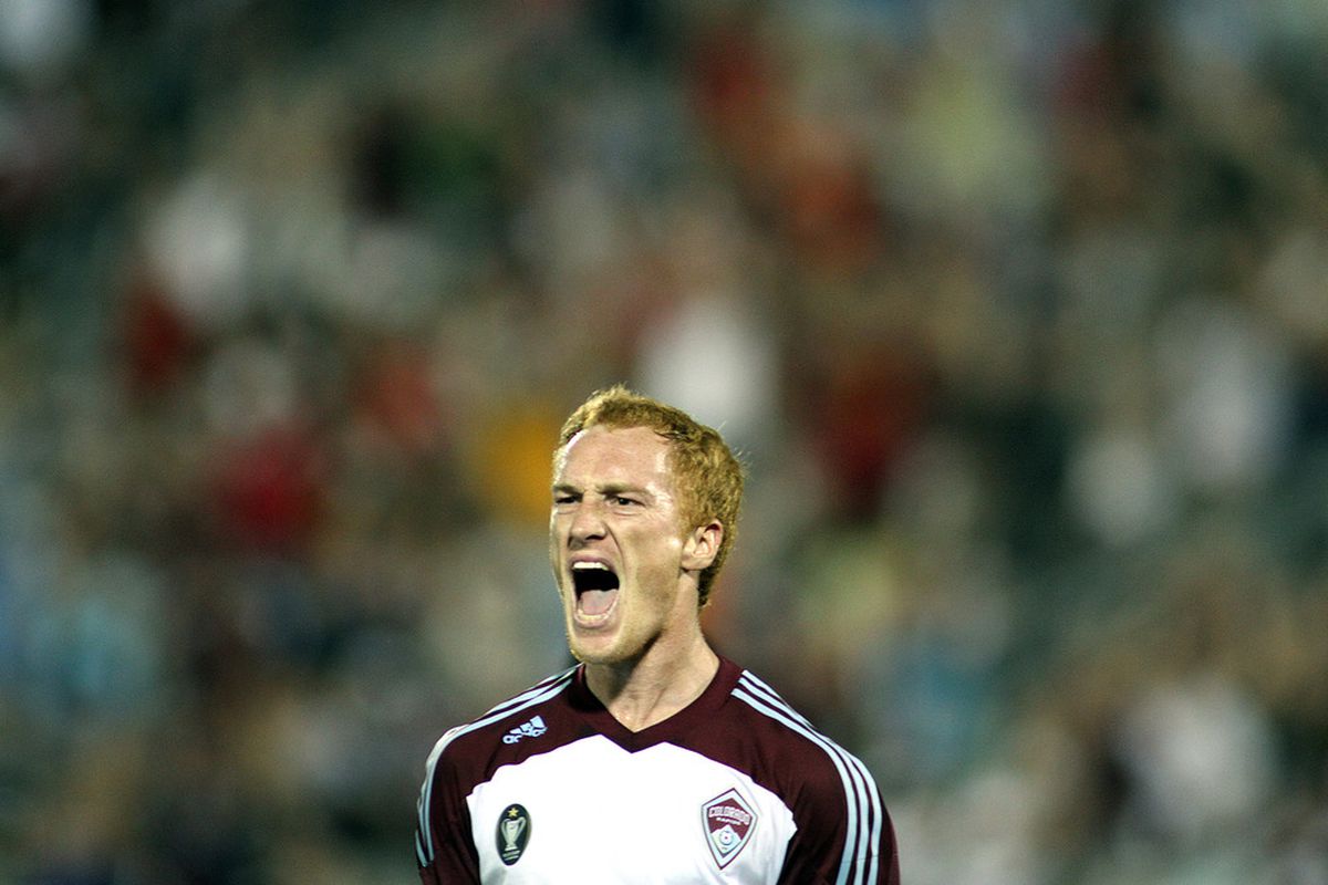COMMERCE CITY, CO - AUGUST 20: Jeff Larentowicz #4 of the Colorado Rapids (Photo by Marc Piscotty/Getty Images)