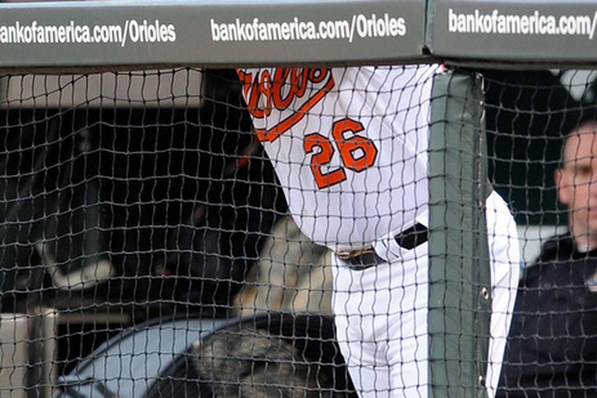 Buck Showalter.  That's enough description. Bask in the glow. (Photo by Greg Fiume/Getty Images)