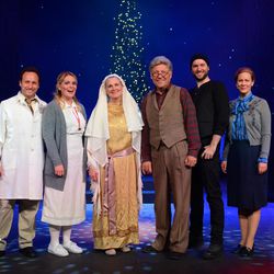 Michael McLean, third from the right, is the creator of "The Forgotten Carols." He first performed the show in 1991 as a one-man show. Twenty-five years later, he is performing the same musical with a full cast, a choir and an expansive set.
