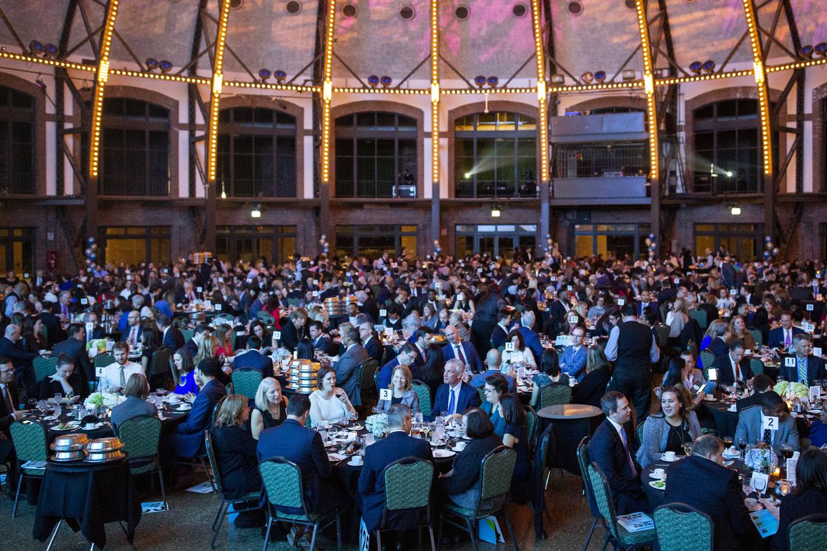 More than 1,000 people turned out to support the Boys &amp; Girls Clubs  of Chicago at its March 7 Youth of the Year Gala at Navy Pier’s Aon Grand Ballroom. | Provided photo