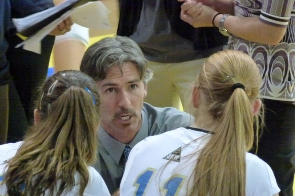 UCLA Women's Volleyball Coach, Mike Sealy