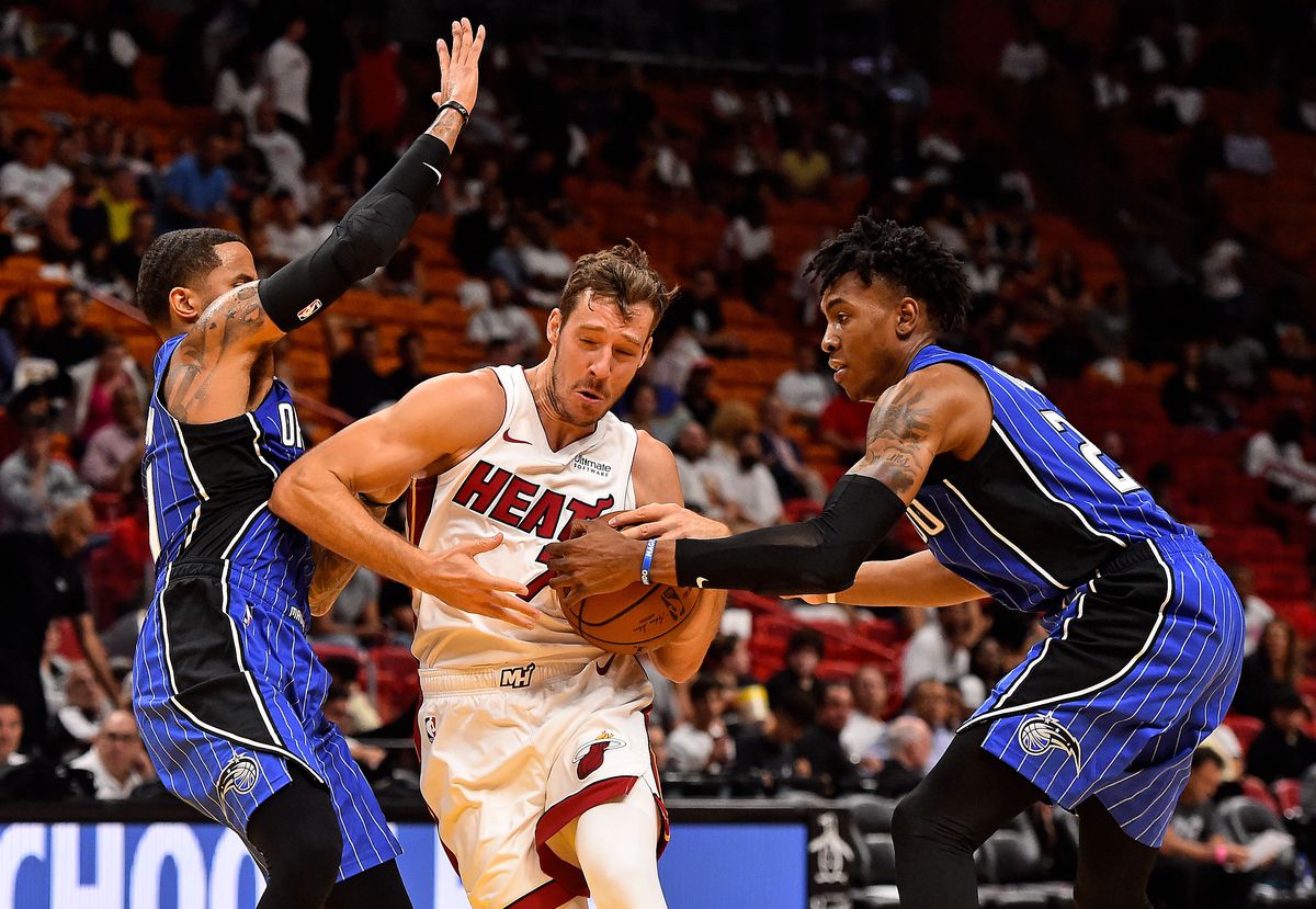 NBA: Preseason-Orlando Magic at Miami Heat