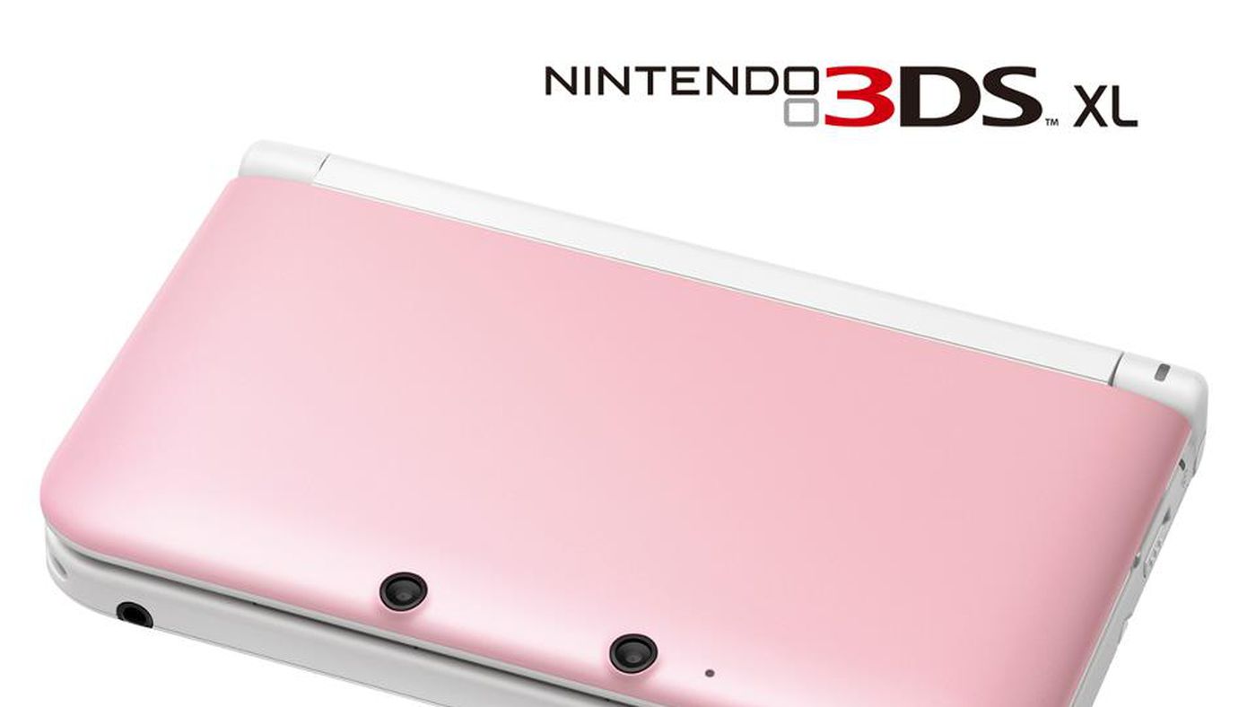 disharmoni Australsk person Misvisende The pink and white Nintendo 3DS XL returns to North America - Polygon