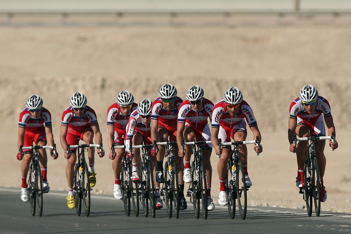 Katusha are back in the World Tour and all the biggest races, but how will organizers cope?