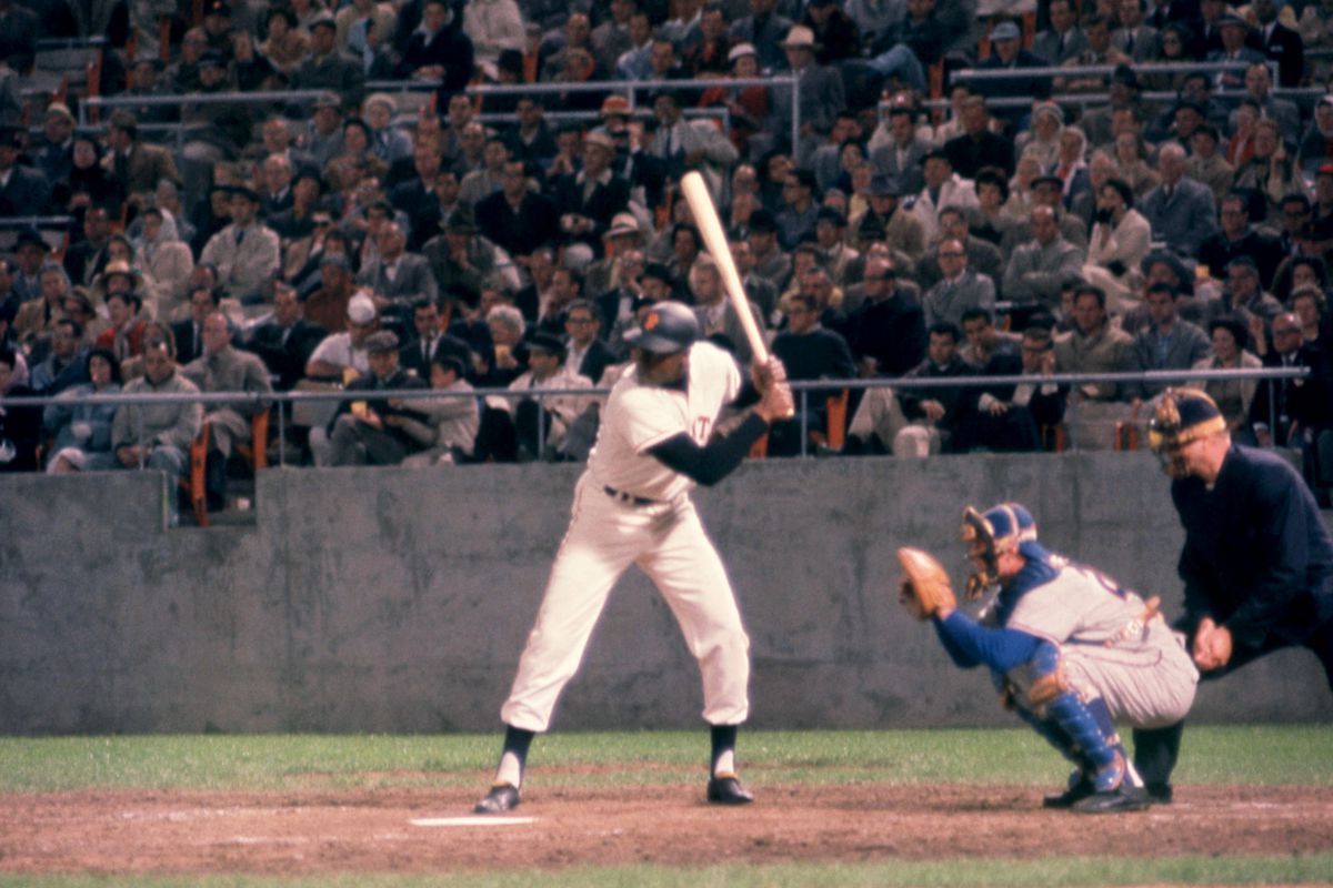 Willie McCovey in the batter’s box