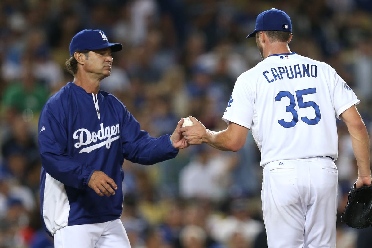 Chris Capuano has allowed 12 runs in 11 innings in his last two starts.