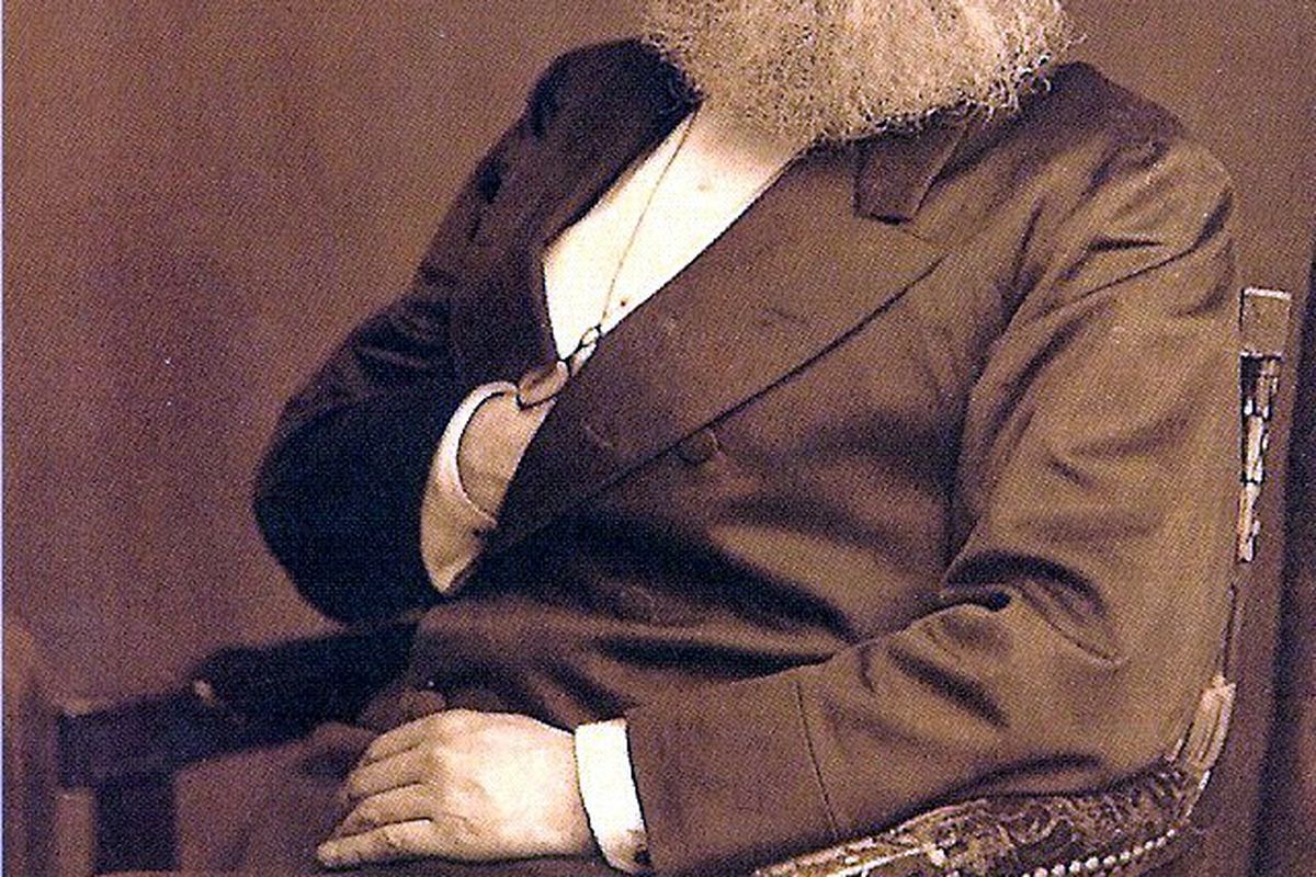 Karl Marx via <a href="http://commons.wikimedia.org/wiki/File:Karl_Marx_001.jpg&gt;">Wikimedia Commons</a>, Copyright expired