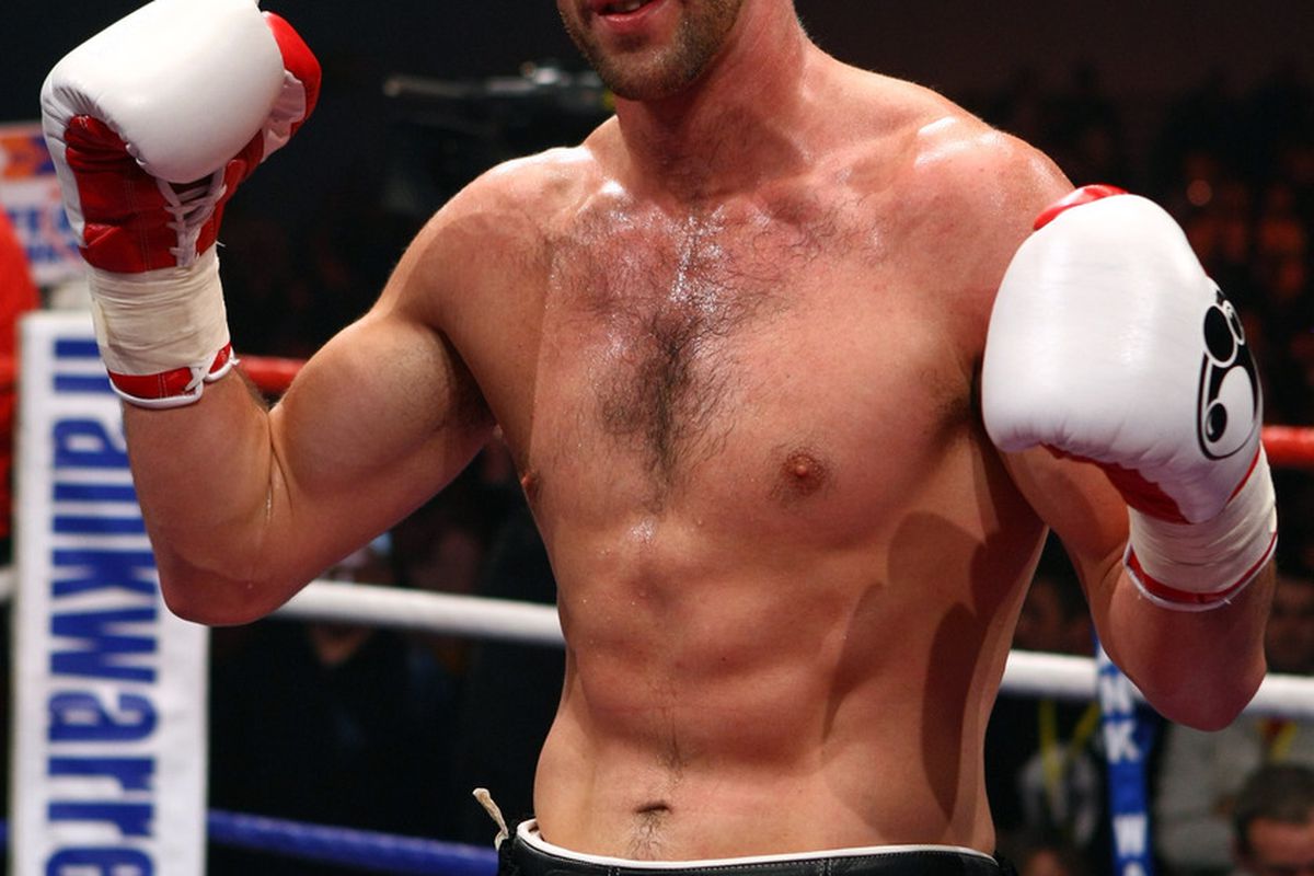 Enzo Maccarinelli will look to make his case for a shot at Nathan Cleverly on February 25. (Photo by John Gichigi/Getty Images)