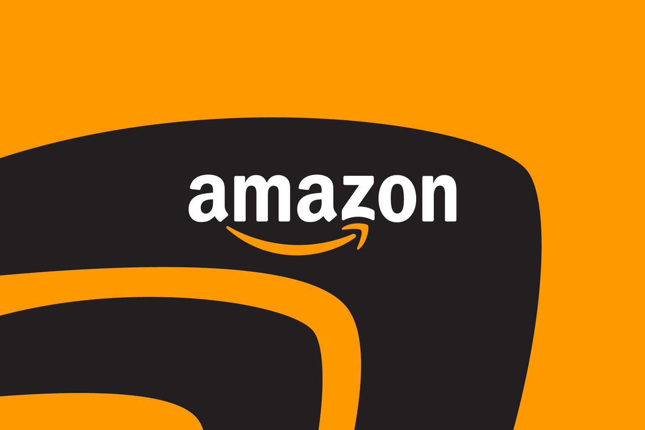Illustration of the Amazon logo