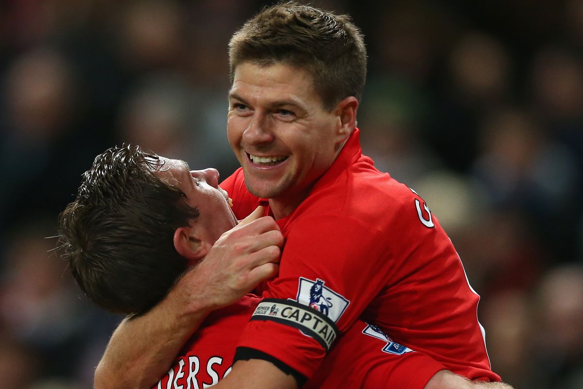 It was the only way Stevie could stop Hendo's giddy skipping...