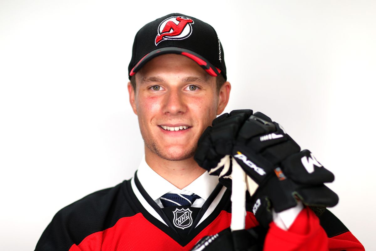 Pavel Zacha: The Devils' man at #6 overall in 2015.