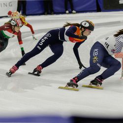 2016 ISU Speed Skating World Cup at the Utah Olympic Oval, in Kearns, UT November, 12, 2016.