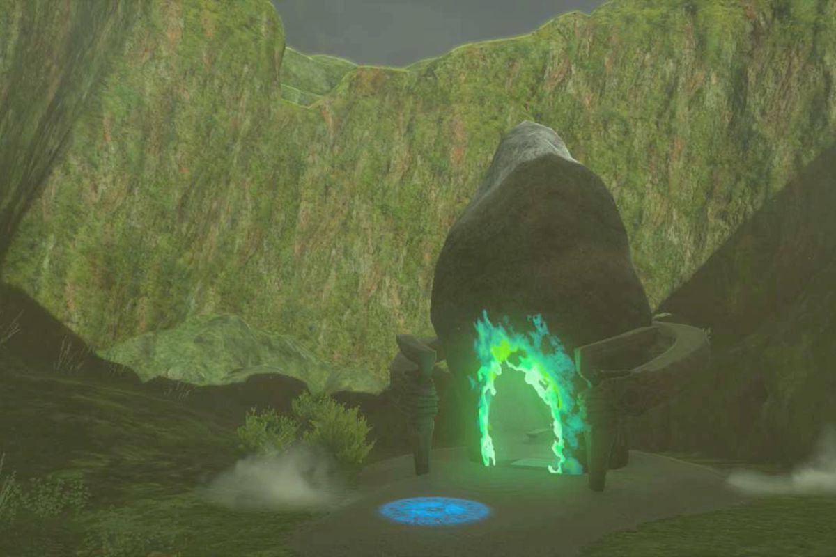 The Legend of Zelda: Tears of the Kingdom Ren-Iz Shrine shrine exterior